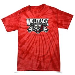 Alternative view of Wolf Pack Hockey Youth Youth Spider Tie Dye T-Shirt