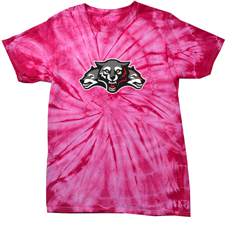 Wolf Pack Hockey Youth Youth Spider Tie Dye T-Shirt - Image 5