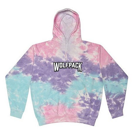 Wolf Pack Hockey Youth Youth Tie Dye Fleece Pullover - Image 11