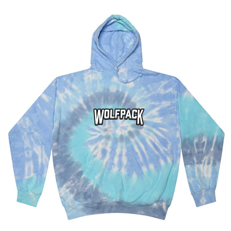 Wolf Pack Hockey Youth Youth Tie Dye Fleece Pullover - Image 12