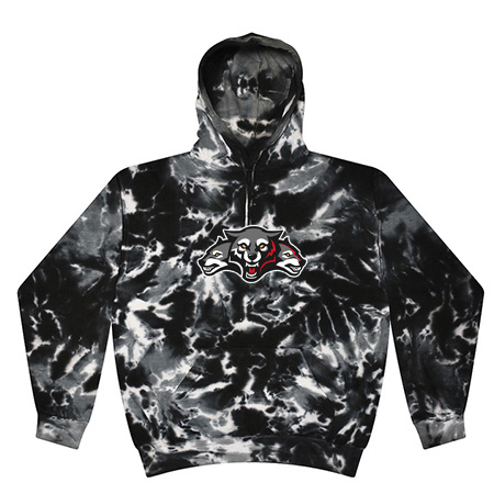 Wolf Pack Hockey Youth Youth Tie Dye Fleece Pullover - Image 24