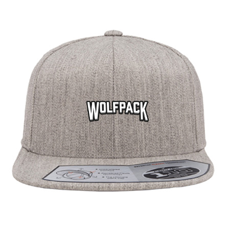 Wolf Pack Hockey Snap Back Flat Bill Trucker - Image 6