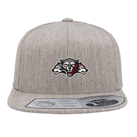 Wolf Pack Hockey Snap Back Flat Bill Trucker - Image 8