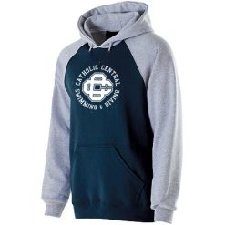 Alternative view of CC Women's Swim & Dive Adult Banner Hoodie
