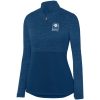 CC Women's Swim & Dive Ladies Shadow Tonal Heather ¼ Zip Pullover