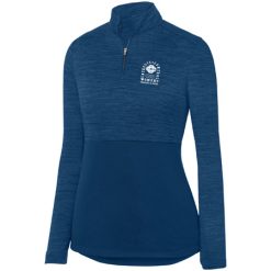 CC Women's Swim & Dive Ladies Shadow Tonal Heather ¼ Zip Pullover
