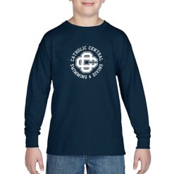 CC Women's Swim & Dive Youth Heavy Cotton™ Youth Long Sleeve T-Shirt