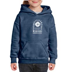 Alternative view of CC Women's Swim & Dive Youth Heavy Blend™ Youth Hooded Sweatshirt