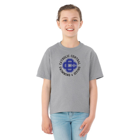 CC Women's Swim & Dive Youth DRI-Power Youth Poly T-Shirt - Image 9