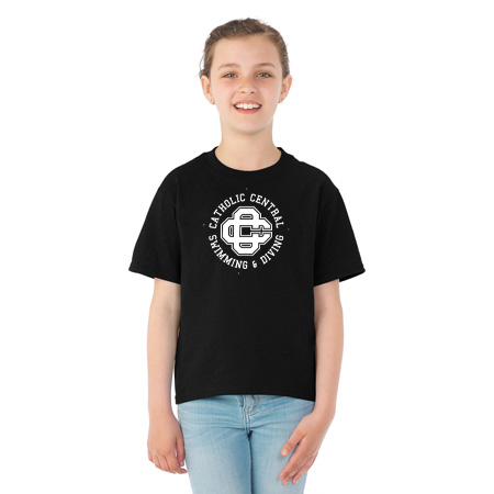 CC Women's Swim & Dive Youth DRI-Power Youth Poly T-Shirt - Image 19