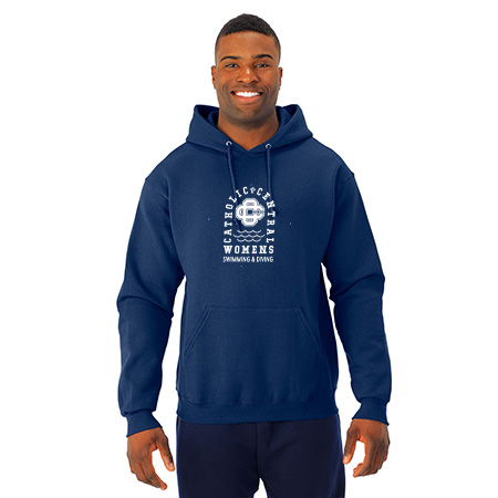 CC Women's Swim & Dive Adult NuBlend® Hooded Sweatshirt - Image 5