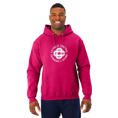 CC Women's Swim & Dive Adult NuBlend® Hooded Sweatshirt - Image 36