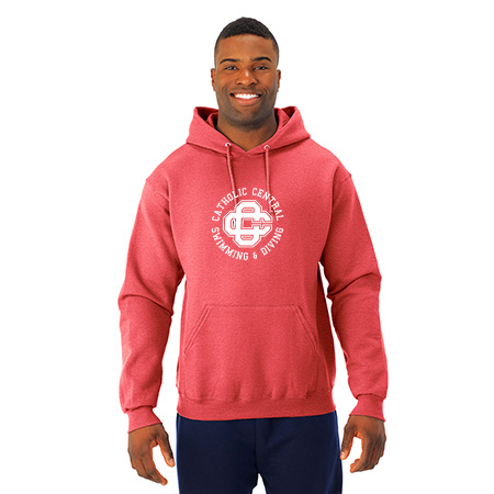 CC Women's Swim & Dive Adult NuBlend® Hooded Sweatshirt - Image 7