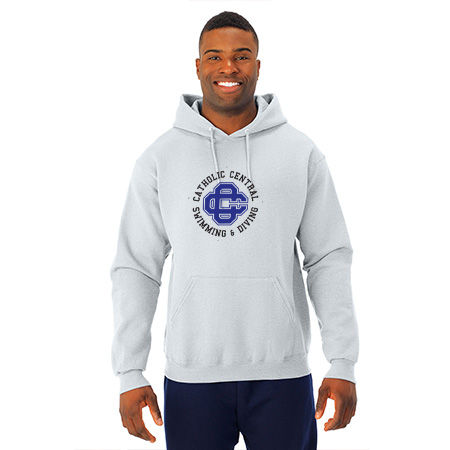 CC Women's Swim & Dive Adult NuBlend® Hooded Sweatshirt - Image 26