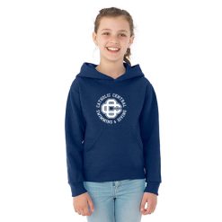 Alternative view of CC Women's Swim & Dive Youth NuBlend® Youth Hooded Sweatshirt