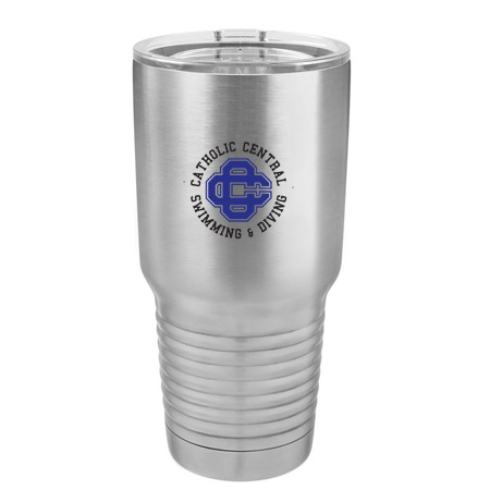 CC Women's Swim & Dive 32oz Stainless Steel Tumbler - Image 3
