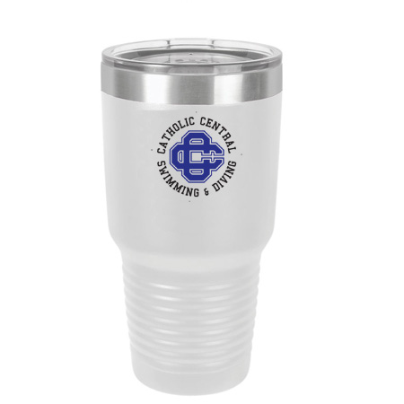 CC Women's Swim & Dive 32oz Stainless Steel Tumbler - Image 4