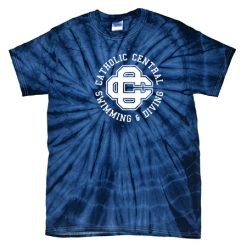 CC Women's Swim & Dive Spider Tie Dye T-Shirt