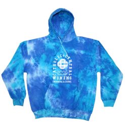 Alternative view of CC Women's Swim & Dive Adult Tie Dye Fleece Pullover