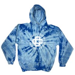 CC Women's Swim & Dive Adult Tie Dye Fleece Pullover