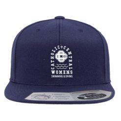 Alternative view of CC Women's Swim & Dive Snap Back Flat Bill Trucker
