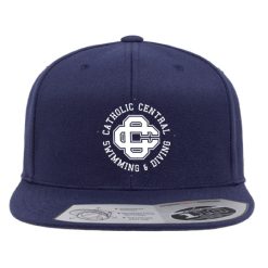 CC Women's Swim & Dive Snap Back Flat Bill Trucker