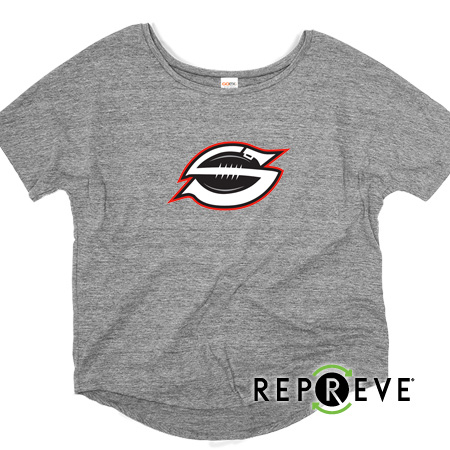 Sarasota Football Ladies Triblend Flowy Tee - Image 5