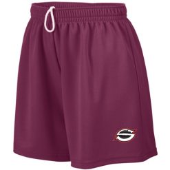 Alternative view of Sarasota Football   Ladies Ladies Wicking Mesh Shorts