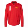 Sarasota Football   Adult Adidas 3-Stripes Double Knit Quarter-Zip Pullover