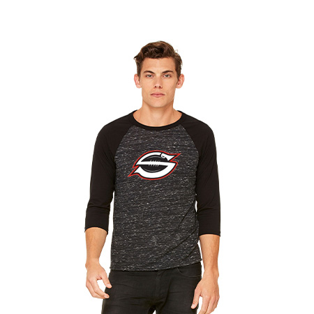 Sarasota Football Unisex 3/4 Sleeve Baseball Tee - Image 25