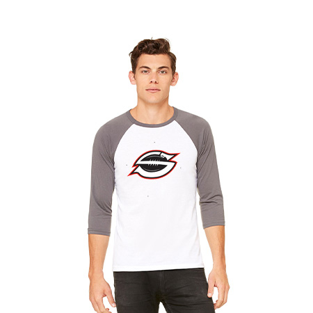 Sarasota Football Unisex 3/4 Sleeve Baseball Tee - Image 28