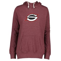 Sarasota Football   Ladies Ladies Light Funnel Neck Hoodie