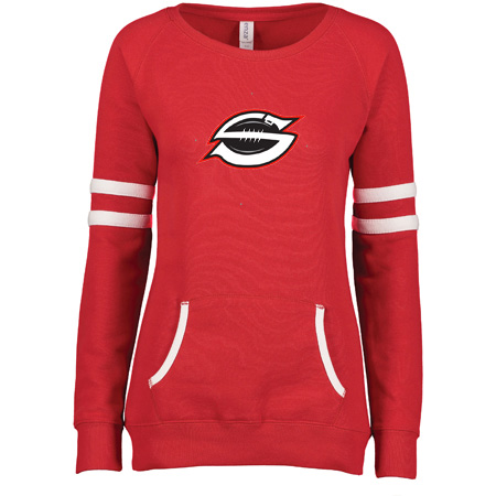 Sarasota Football Ladies Varsity Fleece Crew Neck Pullover - Image 3