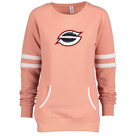 Sarasota Football Ladies Varsity Fleece Crew Neck Pullover - Image 8