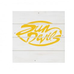 Sarasota Football   White Wood Pallet Coaster  Set of 1  no holder