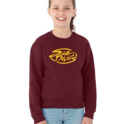 Alternative view of Sarasota Football   Youth Youth Crew Sweatshirt