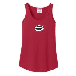 Alternative view of Sarasota Football   Ladies Ladies Core Cotton Tank Top