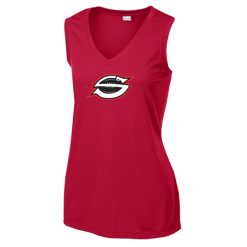 Sarasota Football   Ladies Ladies Sleeveless PosiCharge® Competitor™ V-Neck Tee
