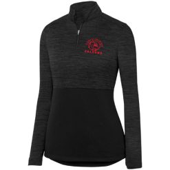 Alternative view of Ferry Elementary Ladies Shadow Tonal Heather ¼ Zip Pullover