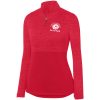 Ferry Elementary Ladies Shadow Tonal Heather ¼ Zip Pullover