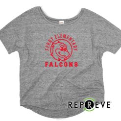 Alternative view of Ferry Elementary Ladies Triblend Flowy Tee