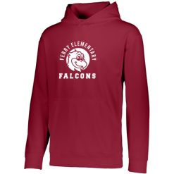 Alternative view of Ferry Elementary Adult Wicking Fleece Hoodie
