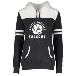 Alternative view of Ferry Elementary Ladies Varsity Fleece Pullover Hood