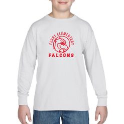 Alternative view of Ferry Elementary Youth Heavy Cotton™ Youth Long Sleeve T-Shirt