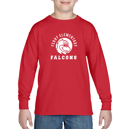 Ferry Elementary Youth Heavy Cotton™ Youth Long Sleeve T-Shirt