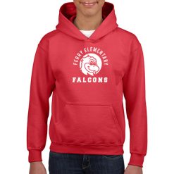 Alternative view of Ferry Elementary Youth Heavy Blend™ Youth Hooded Sweatshirt