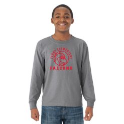 Alternative view of Ferry Elementary Youth DRI-POWER Youth Long Sleeve T-Shirt