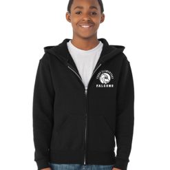 Alternative view of Ferry Elementary Youth Youth Full Zip Hoodie