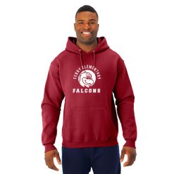 Alternative view of Ferry Elementary Adult NuBlend® Hooded Sweatshirt
