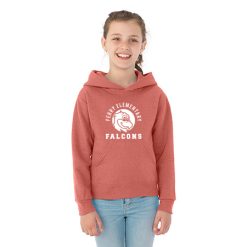 Alternative view of Ferry Elementary Youth NuBlend® Youth Hooded Sweatshirt